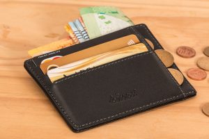 slim credit card holder wallet